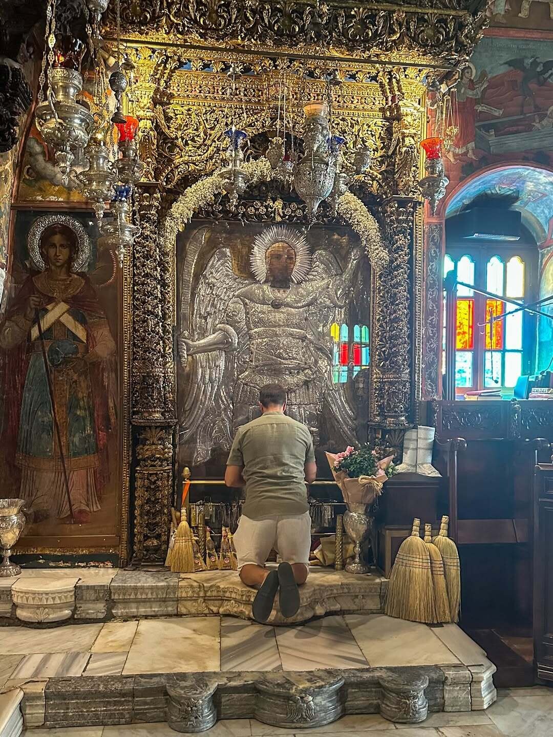 Αρχάγγελε Μιχαήλ Πανορμίτη φύλαξέ με από κάθε κακό καθοδήγησέ με στον δρόμο του Θεού και σκέπα 1 e4043