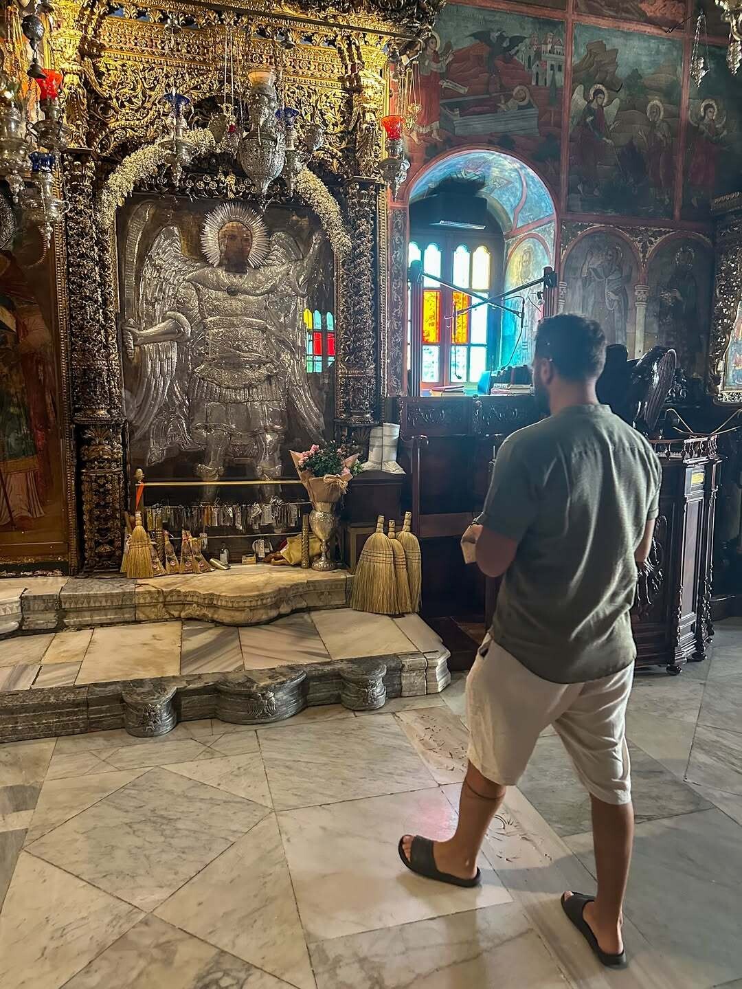 Αρχάγγελε Μιχαήλ Πανορμίτη φύλαξέ με από κάθε κακό καθοδήγησέ με στον δρόμο του Θεού και σκέπα 3 250a0
