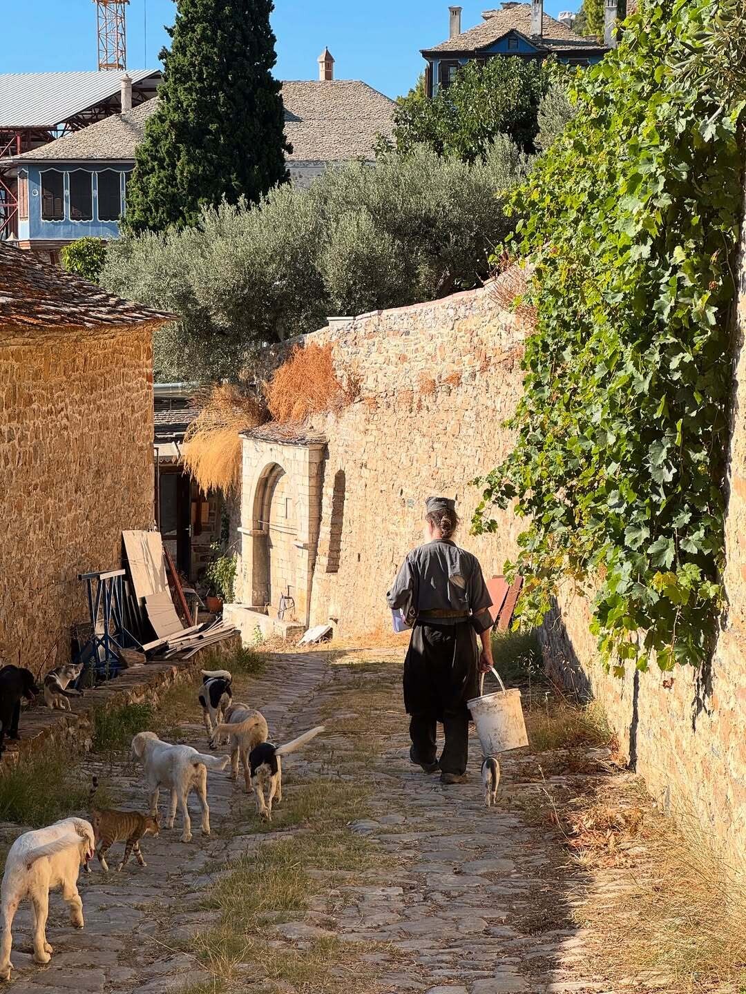Η Παναγιά μας δέχτηκε στο Περιβόλι Της. Κατάνυξη και αγαλλίαση ψυχής μακριά από τις πλασματικές ca363