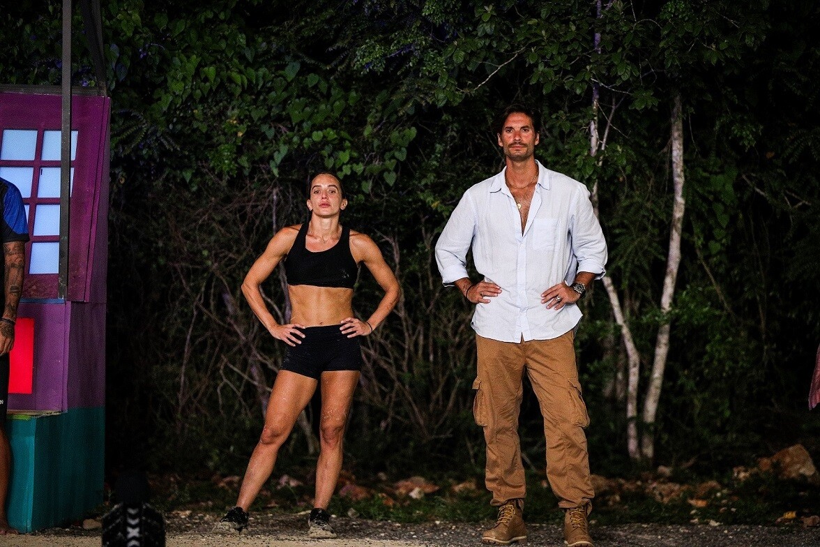 EXATHLON ΚΑΡΟΛΙΝΑ ΖΑΚΛΙΝ ΚΑΛΥΒΑ ΓΙΩΡΓΟΣ ΚΑΡΑΒΑΣ 95393