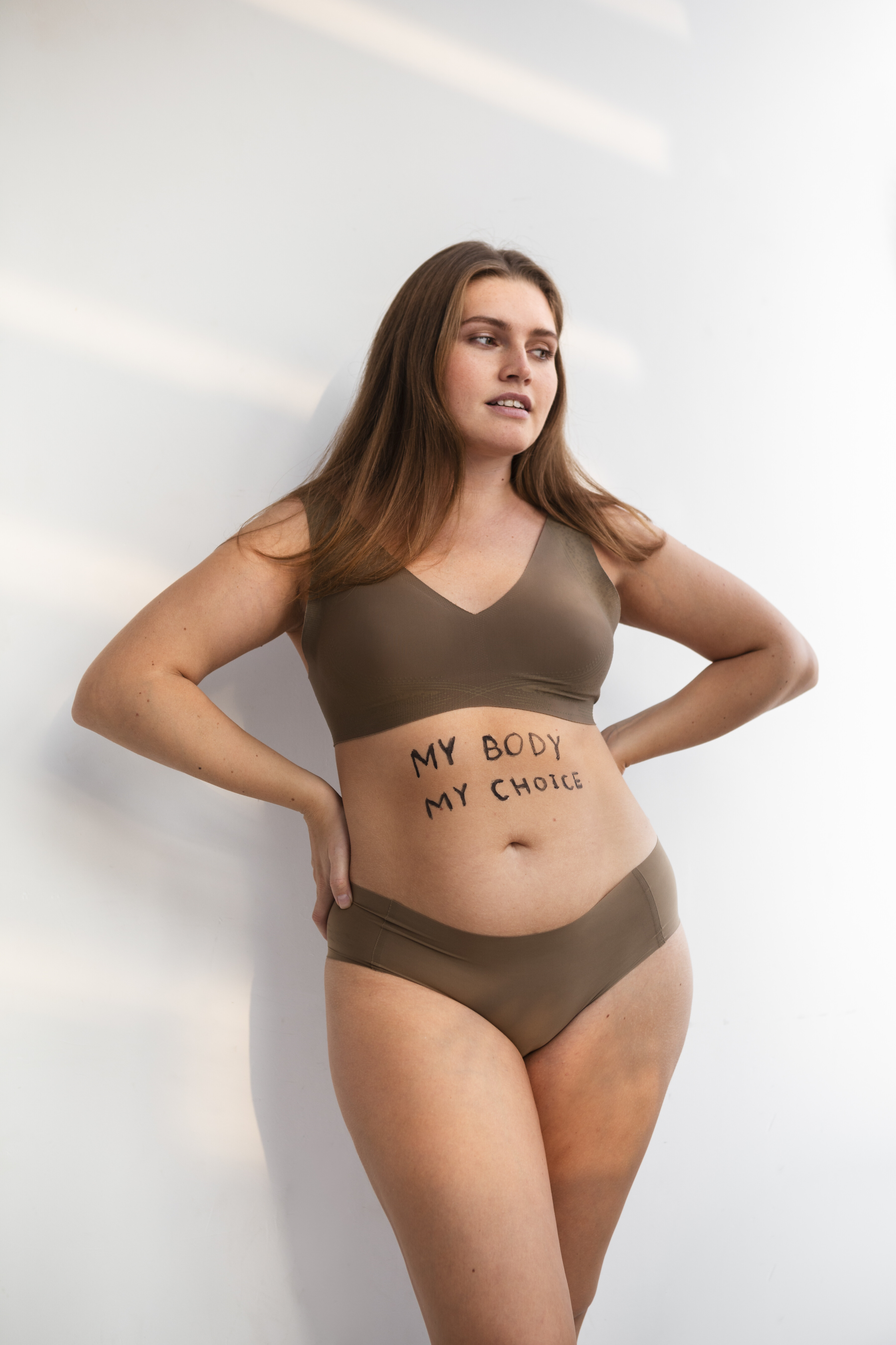 young beautiful plump woman loving her body 2 c0d8e