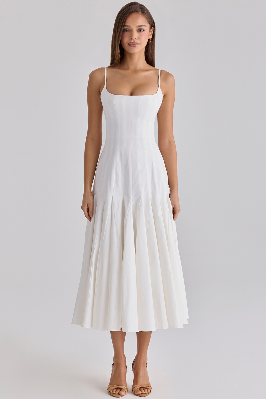 main-house-of-cb-vionne-white-pleated-cotton-godet-midi-dress-front-view-1_79883.jpeg