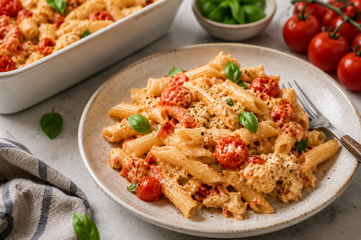 baked feta pasta kommati piato 521a3