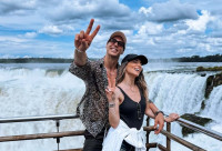 Αθηνά Οικονομάκου: Οι πρώτες μαγικές εικόνες από το ταξίδι στην Αργεντινή με τον Μπρούνο Τσερέλα