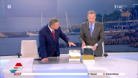 Μεσανατολικό ζήτημα έκαναν το κέρασμα Οικονόμου, Κούτρας και Παυλόπουλος! «Έχεις πληρώσει ποτέ γλυκά στη ζωή σου;»
