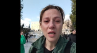 Αρετή Πασχάλη: «Έφαγε» δακρυγόνο στο πόδι της στην πορεία για τα Τέμπη - «Ένιωσα το κάψιμο»