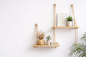 Ο απόλυτος οδηγός για να κατασκευάσεις ράφια με σχοινί και ξύλο για minimal στυλ
