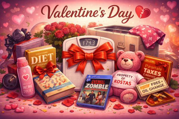 Όταν το δώρο του Αγίου Βαλεντίνου είναι χειρότερο κι από χωρισμό