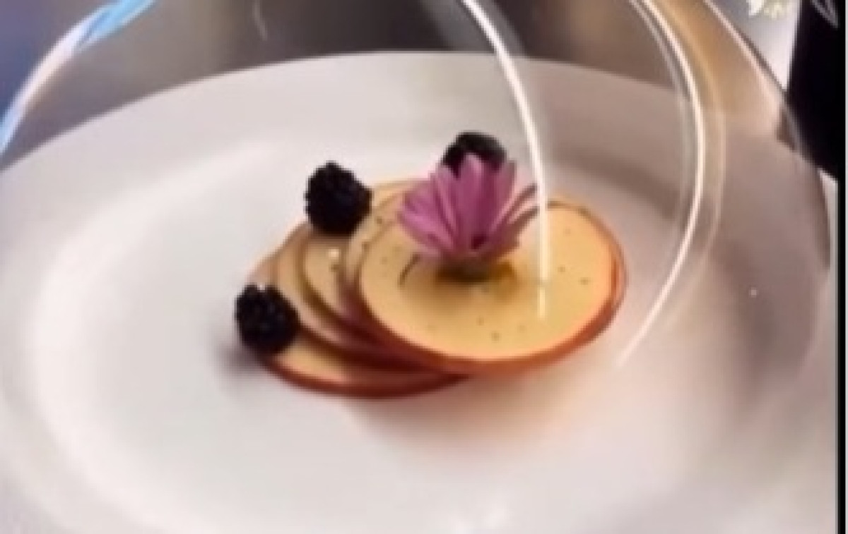 Εσείς θα πληρώνατε 370 ευρώ για να φάτε 6 φέτες μήλο με τρία μούρα με ωραία παρουσίαση;