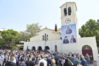 Δημήτρης Κόκοτας: Ράγισε καρδιές η σύζυγός του στον επικήδειο