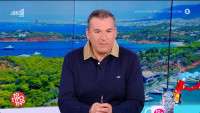 Γιώργος Λιάγκας: Επέστρεψε στο Πρωινό μετά το ατύχημά του - «Χτύπησα πολύ, έπαθα μια μικρή ζημιούλα στην σπονδυλική στήλη»