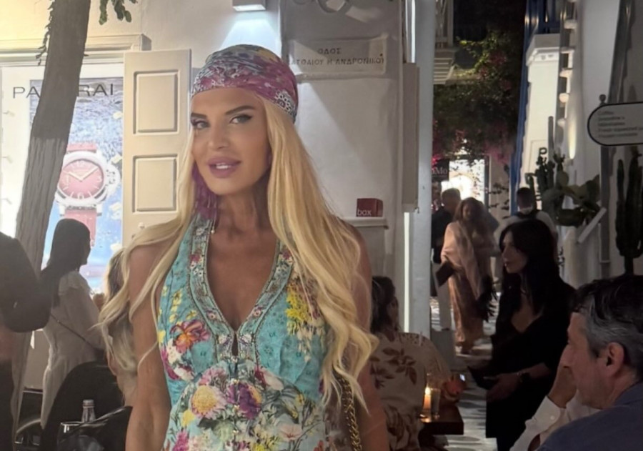 Μαρίνα Σταυράκη: Οι βραδινές βόλτες με τον Τούρκο σύντροφό της στα Ματογιάννια