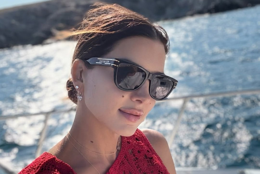 Σταματίνα Τσιμτσιλή: Μαγεμένη από τη συνάντησή της με δελφίνια