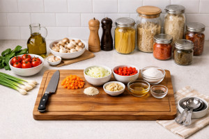 Οργάνωση κουζίνας πριν το μαγείρεμα: Μικρά βήματα που κάνουν τη διαφορά