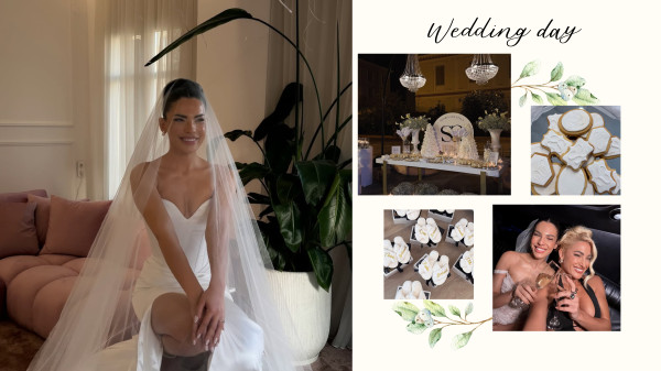 Ιωάννα Τούνη: Πάντρεψε την κολλητή της, Στέλα Πάσσαρη - Η bridal προετοιμασία, το σκηνικό υπερπαραγωγή και τα 200ευρα στα παπούτσια της νύφης