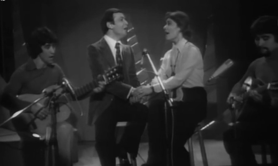 Μαρινέλλα - Γιώργος Μαρίνος: Δύο θρύλοι τραγουδούν Χατζηδάκι - Ένα σπάνιο βίντεο της ΕΡΤ