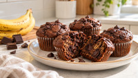Muffins με μπανάνα και σοκολάτα: Η high-protein συνταγή του Δημήτρη Αλεξάνδρου