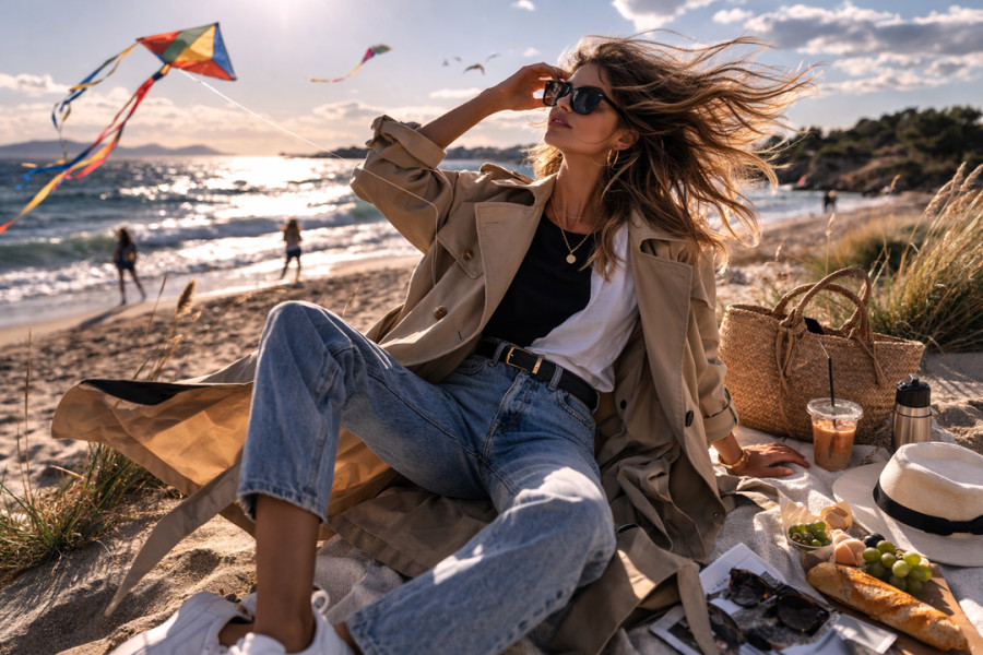 Καθαρά Δευτέρα: Το effortless look που επιλέγουν οι influencers για το πέταγμα του χαρταετού