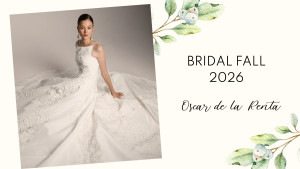 Η νέα bridal συλλογή του Oscar de la Renta έχει κάτι από Μπριζίτ Μπαρντό, Κάρι Μπράντσο και πολύ ρομαντισμό