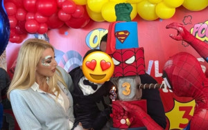 Κωνσταντίνα Σπυροπούλου: Super Hero Party για τα 3α γενέθλια του γιου της Βλάσση