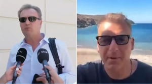 Οικονόμου για την «τάπα» στον Λιάγκα για τα μποφόρ: «Μακάρι να είχα αποκλειστεί κι εγώ! Θα τα βρούμε στην Τήνο»