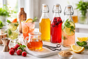 Αρωματικό σιρόπι για κοκτέιλ: Οδηγός βήμα βήμα για να το φτιάξεις στο σπίτι