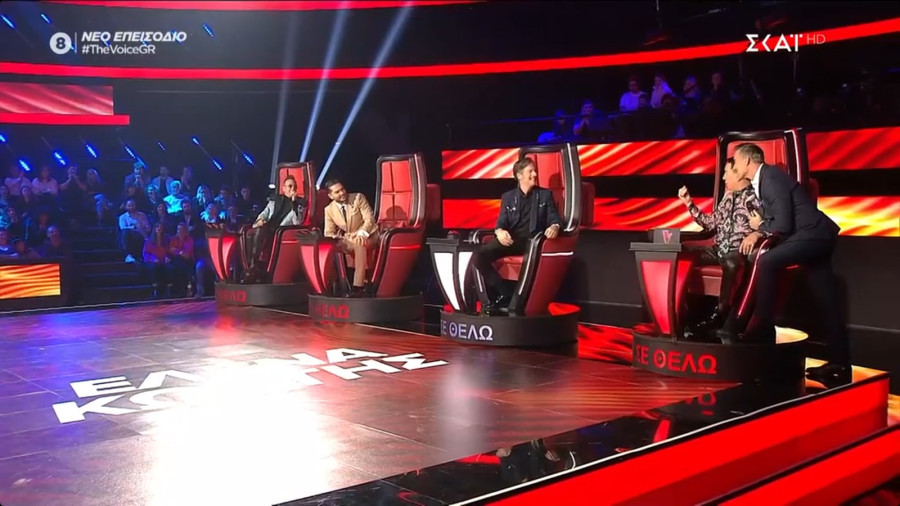 The Voice: Τους... υπνώτισε ο Μαραβέγιας στην πρώτη του κριτική - «Είναι πρύτανης ο άνθρωπος!» τα λόγια Μάστορα