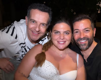 Δανάη Μπάρκα: Η μαγική τοποθεσία του pre-wedding πάρτι της, ο πλούσιος μπουφές και η τολμηρή δημιουργία MI-RΟ που φόρεσε