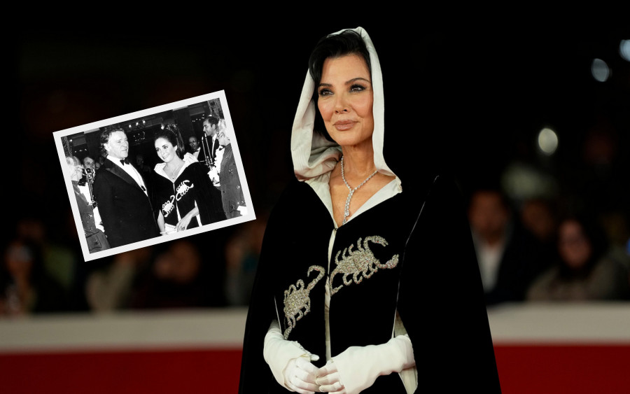 Kris Jenner: Στη Ρώμη με την ιστορική Scorpio κάπα της Elizabeth Taylor από το 1969