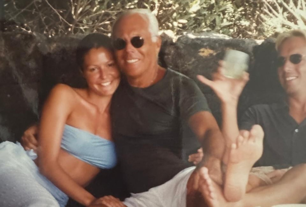 Το αντίο της Τζένης Μπαλατσινού στον Giorgio Armani: «Καλό σου ταξίδι, αγαπημένε μου φίλε»