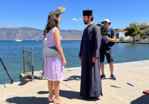 Άγιος έρωτας: 15 φωτογραφίες από τα γυρίσματα του δεύτερου κύκλου στο Γαλαξίδι