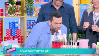 Καινούργιου: Τι «έκοψε» από την εκπομπή της μέχρι να γεννήσει και η έκπληξη στον Πέτρο Συρίγο για τα γενέθλιά του