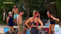 Survivor: Μόνο στα χέρια δεν πιάστηκαν Μαντίσα και Δημήτρης για τη χαμένη προσπάθεια της Κέλλυς - Υποψήφιος όμως... ο Βαλάντης