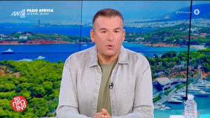 Το 10λεπτο του Γιώργου Λιάγκα για την Κατερίνα Καινούργιου: Οι ευχές του για την εγκυμοσύνη και οι επικές απορίες του