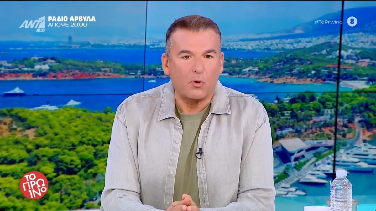 Το 10λεπτο του Γιώργου Λιάγκα για την Κατερίνα Καινούργιου: Οι ευχές του για την εγκυμοσύνη και οι επικές απορίες του