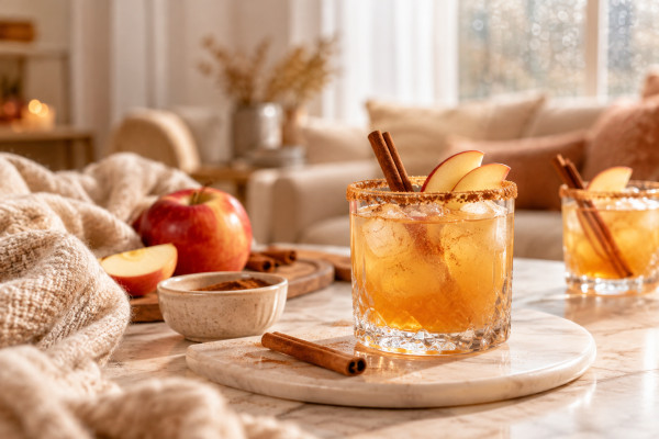 Μηλόπιτα... στο ποτήρι! Το cocktail με μήλο και κανέλα που θα λατρέψεις τις βροχερές μέρες