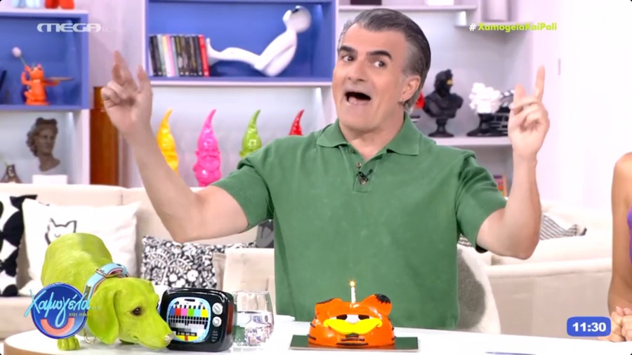 Επική αλλά χαριτωμένη γκάφα: Η παραγωγή έφερε τούρτα στον Παύλο Σταματόπουλο ένα μήνα νωρίτερα! Πώς αντέδρασε;