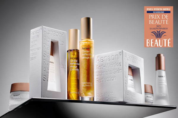 Aenaon°: Βραβεύτηκε στην κατηγορία «Νέα Ελληνικά Brands» στα Prix de Beaute awards