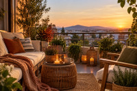 September balcony reset: 6 αλλαγές για να υποδεχτεί το μπαλκόνι σου το φθινόπωρο και να το χαίρεσαι όσο και το καλοκαίρι