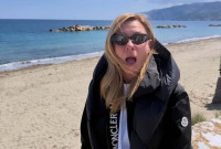 Κατερίνα Καραβάτου: Στη Σκύρο με minimal διάθεση και εικόνες που ξεκουράζουν