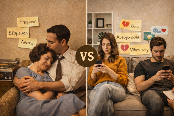 Άγιος Βαλεντίνος: Τι μάθαιναν οι γονείς μας για τον έρωτα και τι μαθαίνουμε εμείς