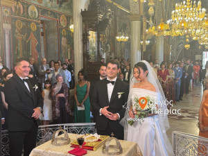 Πύρρος Δήμας: Πάντρεψε τον γιο του στην ίδια εκκλησία που είχε παντρευτεί τη μητέρα του