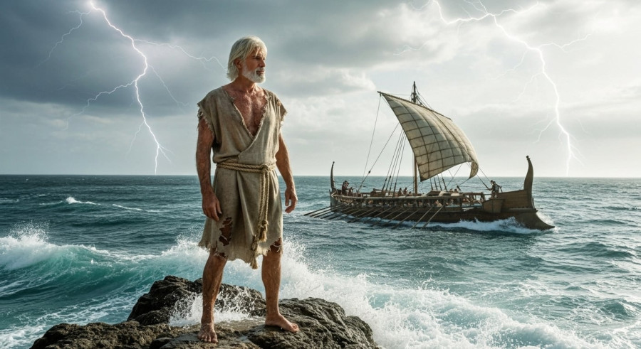 Πριν δείτε τον Matt Damon ως Οδυσσέα, δείτε τον Μάνο Πίντζη