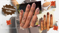 Chocolate nails: Ο απόλυτος τρόπος να... γλυκάνεις το φθινόπωρο