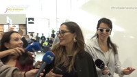 Δέσποινα Βανδή: Όσα είπε -και δεν είπε- στην κάμερα μετά τον σάλο με το περιπολικό