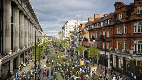 Oxford Street χωρίς αυτοκίνητα: H μεγάλη μεταμόρφωση που σχεδιαζόταν εδώ και δεκαετίες