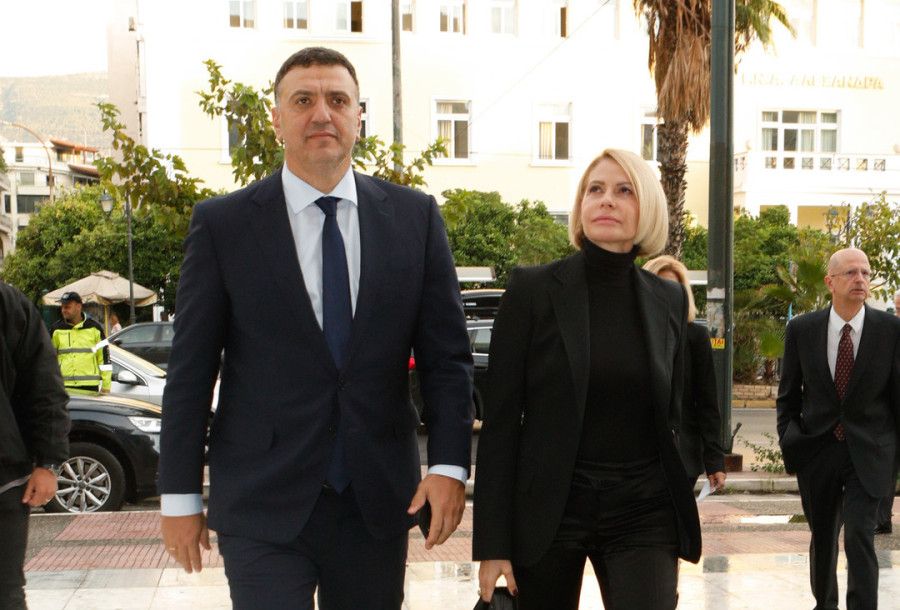 Μπαλατσινού - Κικίλιας: Ο 4,5 ετών γιος τους πρωταγωνιστής στον αγιασμό των υδάτων