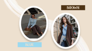 Blue and brown: Ο πιο trendy και νοσταλγικός συνδυασμός χρωμάτων και πώς να τον πετύχεις