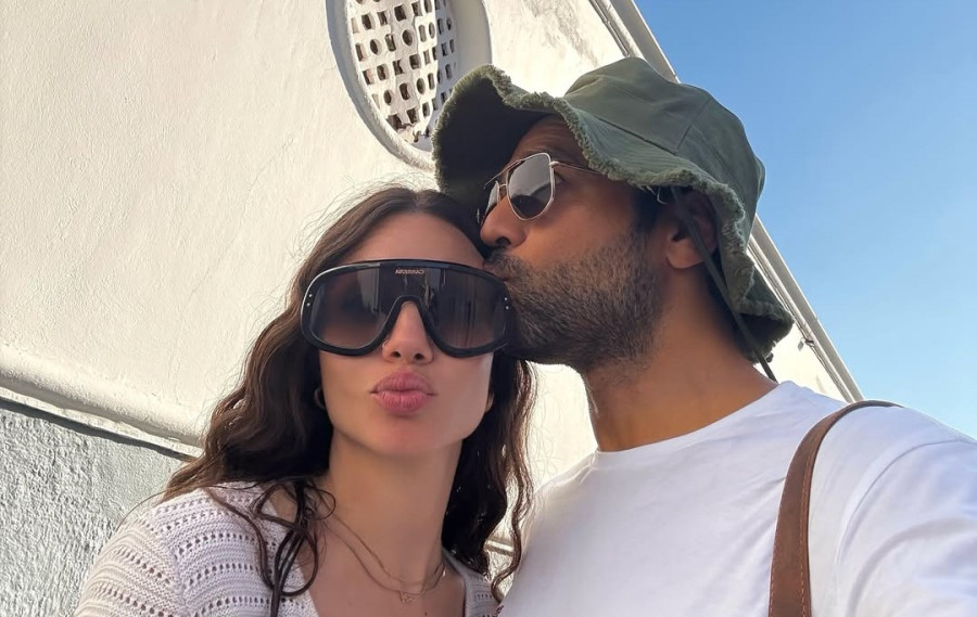 Αντρέας Γεωργίου: Τσάκωσε τη Σιμώνη Χριστοδούλου σε βραδινή έφοδο στο ψυγείο. Τι λιγουρεύτηκε;