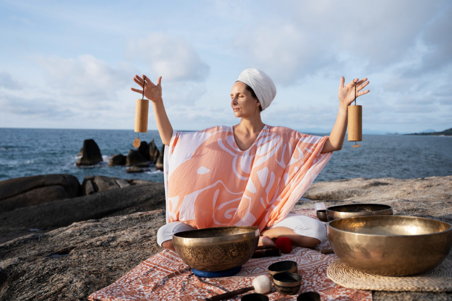 Sound baths: Μια εμπειρία χαλάρωσης με δονήσεις και συχνότητες